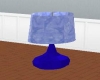 Blu Curvy Lamp