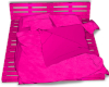 Pink Pallet Bed W/Poses