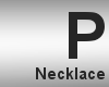 L-Pheonix necklace black
