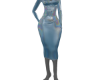 Liquid Blues Dress