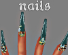 peep the gems // nails