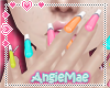 AM! Multicolour Nails