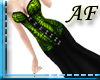 [AF]Web Green Dress