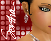 :S: Diamond Ruby Earring