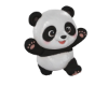 Kawaii Panda Plush II