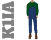 m. luigi overalls