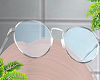 d. up glasses blue