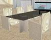 marble glass dining set