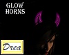 -Glow- Pink Horns (M/F)