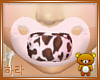 Childs Pink Leopard Paci