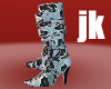 COWHIDE BOOTS FEMALE