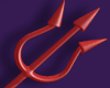 Cute Trident Red