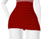 red pocodot dress elegan
