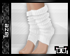 -T- Leg Warmers White