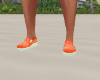 beach shoes orange