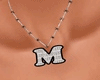 [LBz]Necklace Letter M