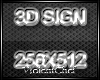[VC] 3D SIGN MESH