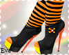 ED* Candy Corn Boots