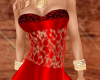 D Red Hot Night Gown