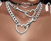 VAL HEART CHAIN NECKLACE