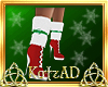 AD! Santa Baby Fur Boots