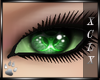 XCLX Toxic Eyes F Green