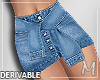 $ jeans skirt RLL