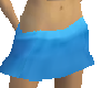 (PI)Ocean blue miniskirt