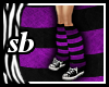 SB Warmers Purple+Black