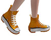 Sneakers yellow cassual