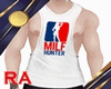 Ra^Muscle top white