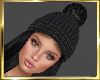 Hat & Long Hair Black 2