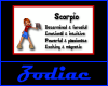 `Zodiac Scorpio Sticker