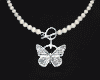 ( butterfly necklace )