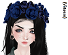 {Virt} Blu Flower Crown