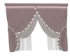 pink curtain