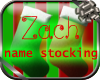 Christmas Stocking Zach