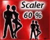 60 % Scalar 