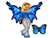 Animated blue fairy