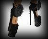 AO~Black Floral Shoe