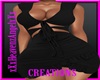 Black Party Tie Dress