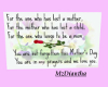 Mother's Day Prayer