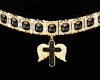 Belly Chain Winged Cross
