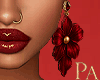 ~ ROUGE BLOOM EARRINGS ~
