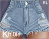 K light jean shorts RL