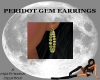 *CM*PERIDOT EARRINGS (G)