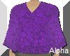 AO~Purple Floral Designe