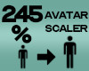 Avatar Scaler 245%