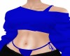 blue lounge outfit