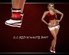 S.C RED N WHITE BOOTS